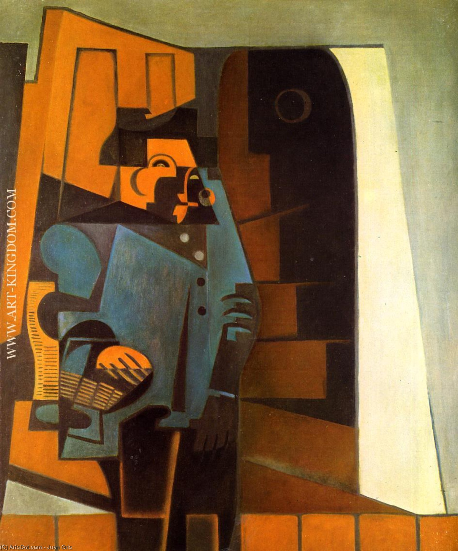 Wikioo.org - The Encyclopedia of Fine Arts - Painting, Artwork by Juan Gris - The Miller