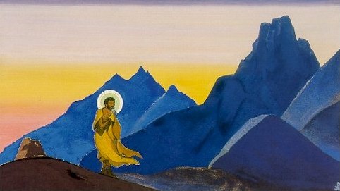 Wikioo.org - The Encyclopedia of Fine Arts - Painting, Artwork by Nicholas Roerich - Bhagavan 1931
