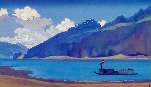 Wikioo.org – La Enciclopedia de las Bellas Artes - Pintura, Obras de arte de Nicholas Roerich - Brahmaputra 1932