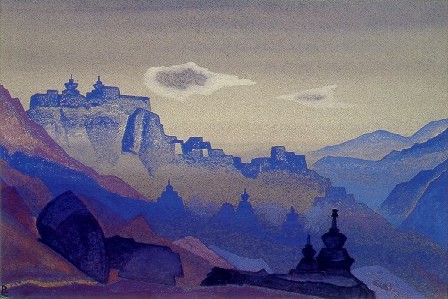 WikiOO.org - Encyclopedia of Fine Arts - Maľba, Artwork Nicholas Roerich - Ladakh 1937