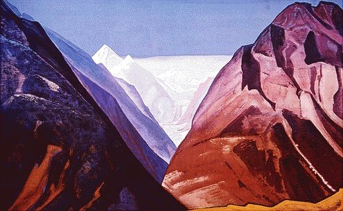 Wikioo.org - The Encyclopedia of Fine Arts - Painting, Artwork by Nicholas Roerich - Lahul 3