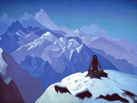 Wikioo.org - The Encyclopedia of Fine Arts - Painting, Artwork by Nicholas Roerich - On the Heights Tumo