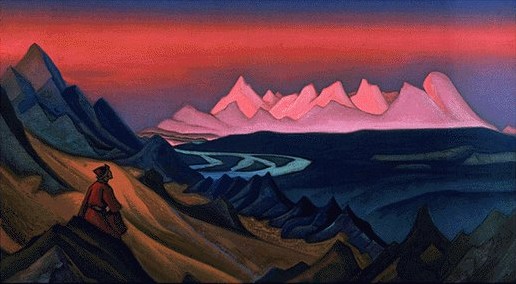 Wikioo.org - The Encyclopedia of Fine Arts - Painting, Artwork by Nicholas Roerich - Song of Shambhala