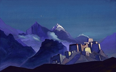 Wikioo.org - The Encyclopedia of Fine Arts - Painting, Artwork by Nicholas Roerich - Star of the Morning