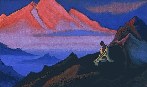 Wikioo.org - The Encyclopedia of Fine Arts - Painting, Artwork by Nicholas Roerich - Thought
