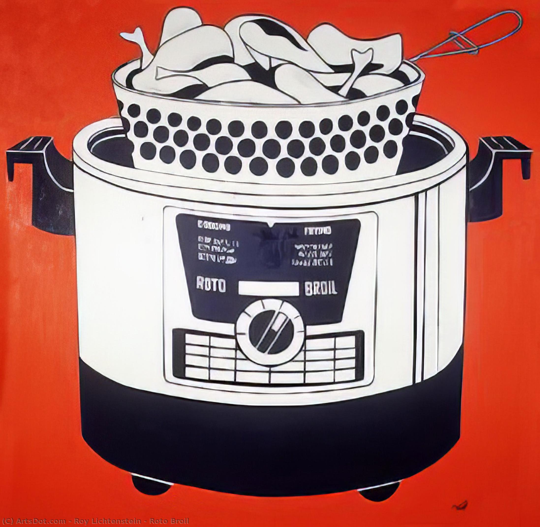 Wikioo.org - The Encyclopedia of Fine Arts - Painting, Artwork by Roy Lichtenstein - Roto Broil