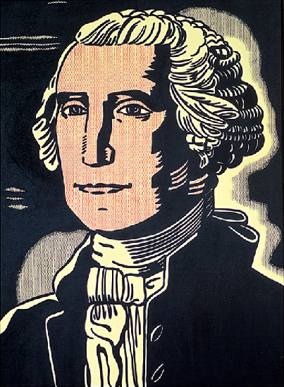 Wikioo.org - The Encyclopedia of Fine Arts - Painting, Artwork by Roy Lichtenstein - George Washington