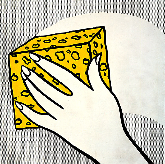 WikiOO.org - Encyclopedia of Fine Arts - Malba, Artwork Roy Lichtenstein - Sponge