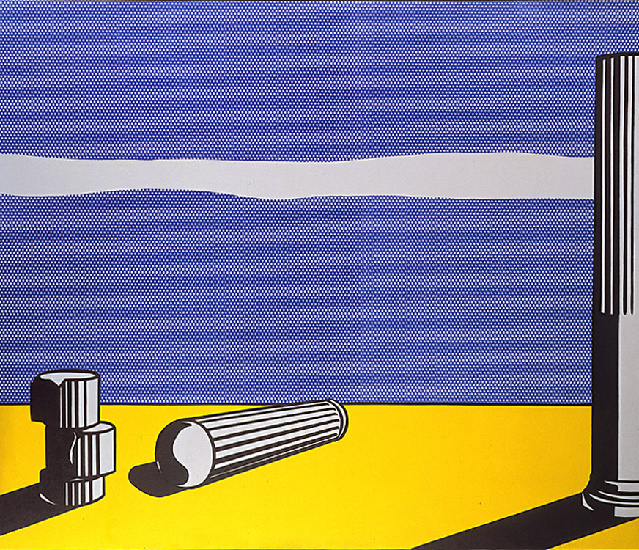 Wikioo.org - The Encyclopedia of Fine Arts - Painting, Artwork by Roy Lichtenstein - Ruins