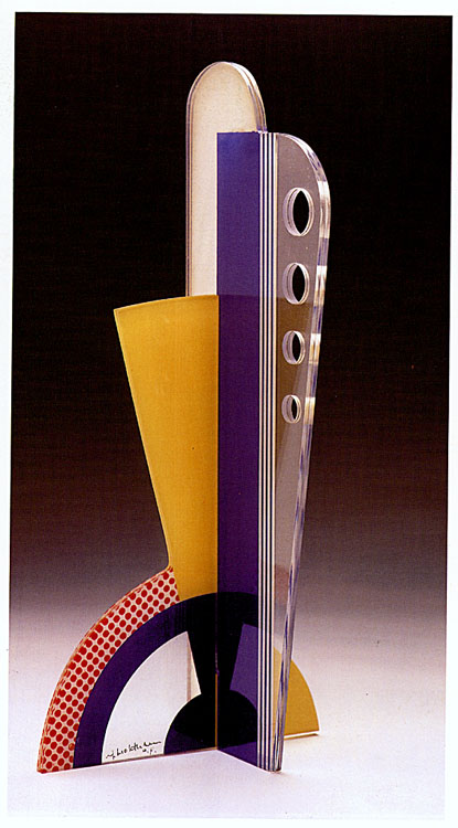 WikiOO.org - Εγκυκλοπαίδεια Καλών Τεχνών - Ζωγραφική, έργα τέχνης Roy Lichtenstein - Modern Sculpture with Apertures