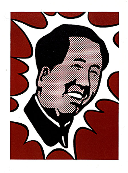 Wikioo.org - Encyklopedia Sztuk Pięknych - Malarstwo, Grafika Roy Lichtenstein - Mao