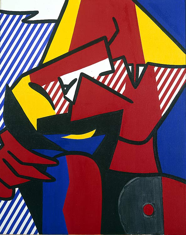 Wikoo.org - موسوعة الفنون الجميلة - اللوحة، العمل الفني Roy Lichtenstein - Despair