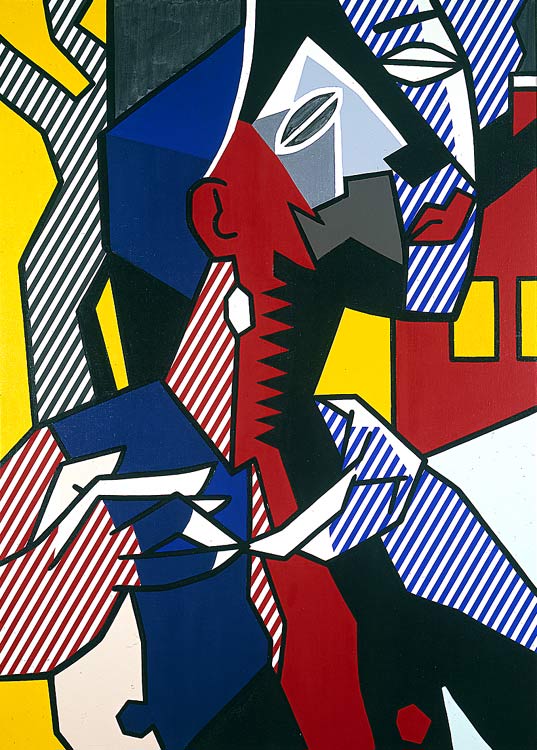 WikiOO.org - Εγκυκλοπαίδεια Καλών Τεχνών - Ζωγραφική, έργα τέχνης Roy Lichtenstein - Female figure