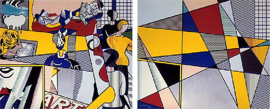 Wikioo.org - The Encyclopedia of Fine Arts - Painting, Artwork by Roy Lichtenstein - Telaviv mural