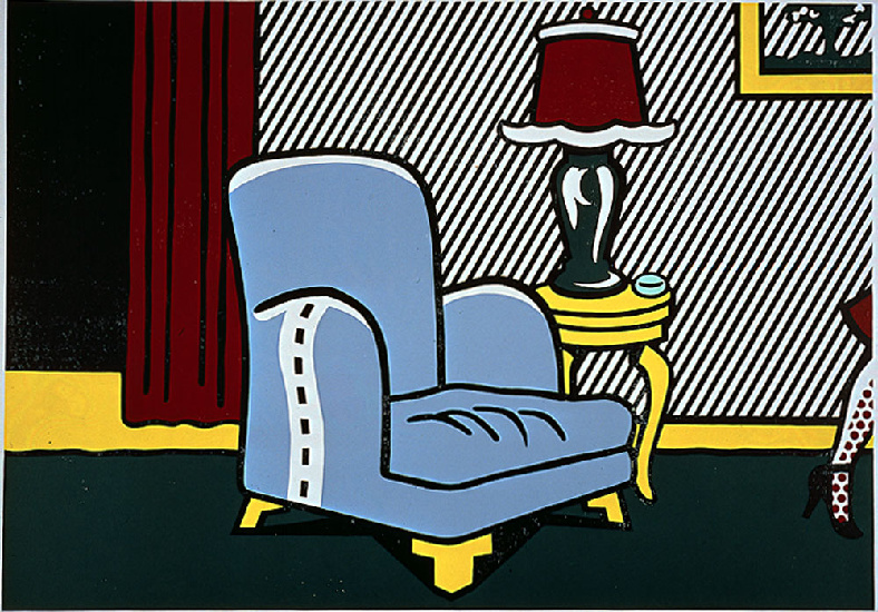 Wikioo.org - The Encyclopedia of Fine Arts - Painting, Artwork by Roy Lichtenstein - La Sortie