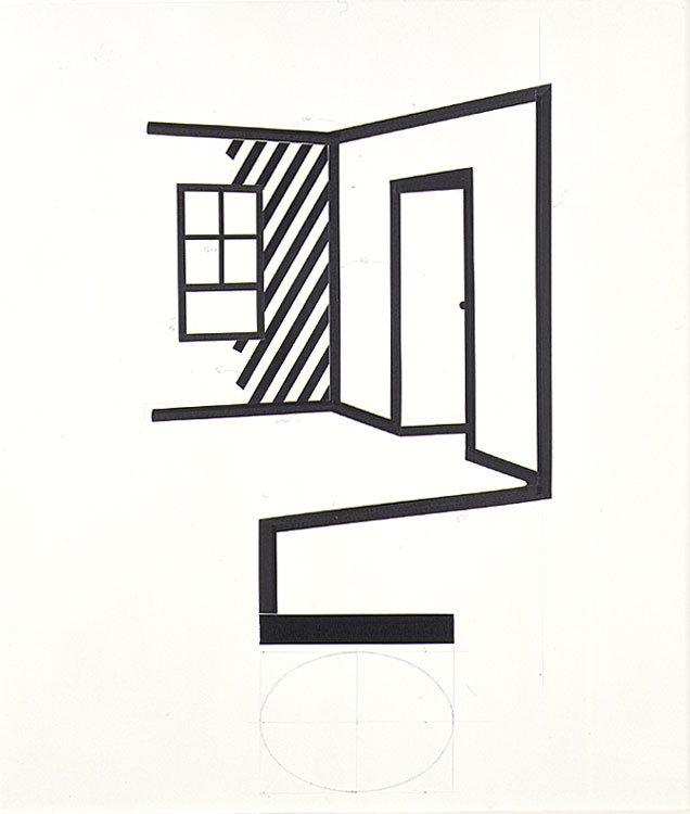 WikiOO.org - Encyclopedia of Fine Arts - Maalaus, taideteos Roy Lichtenstein - Collage for Interior