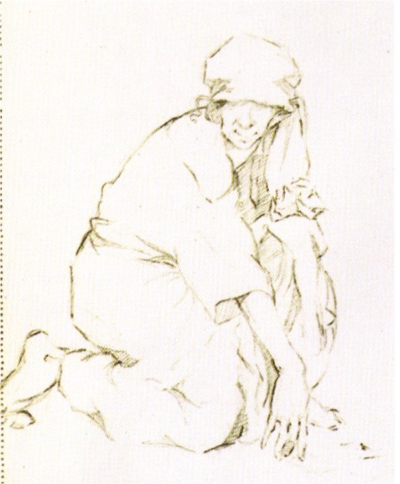 WikiOO.org - Enciklopedija dailės - Tapyba, meno kuriniai Tamara De Lempicka - Sketch