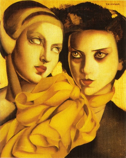 Wikioo.org - สารานุกรมวิจิตรศิลป์ - จิตรกรรม Tamara De Lempicka - Girls