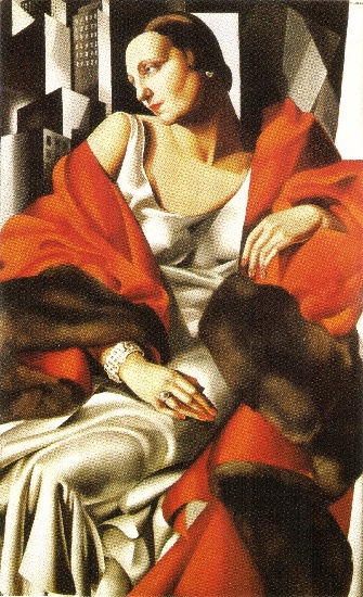 Wikioo.org - The Encyclopedia of Fine Arts - Painting, Artwork by Tamara De Lempicka - Portrait of Madame Boucard