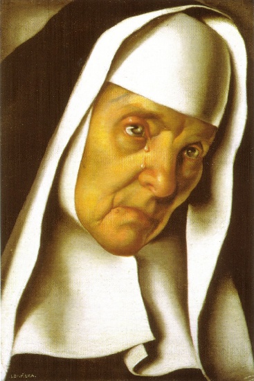 WikiOO.org - Enciclopédia das Belas Artes - Pintura, Arte por Tamara De Lempicka - Mother Superior