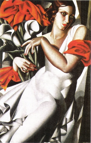 WikiOO.org - Encyclopedia of Fine Arts - Malba, Artwork Tamara De Lempicka - Portrait of Ira P