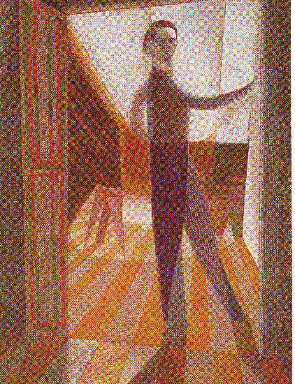 WikiOO.org - Encyclopedia of Fine Arts - Maľba, Artwork Victor Vasarely - Self-Portrait