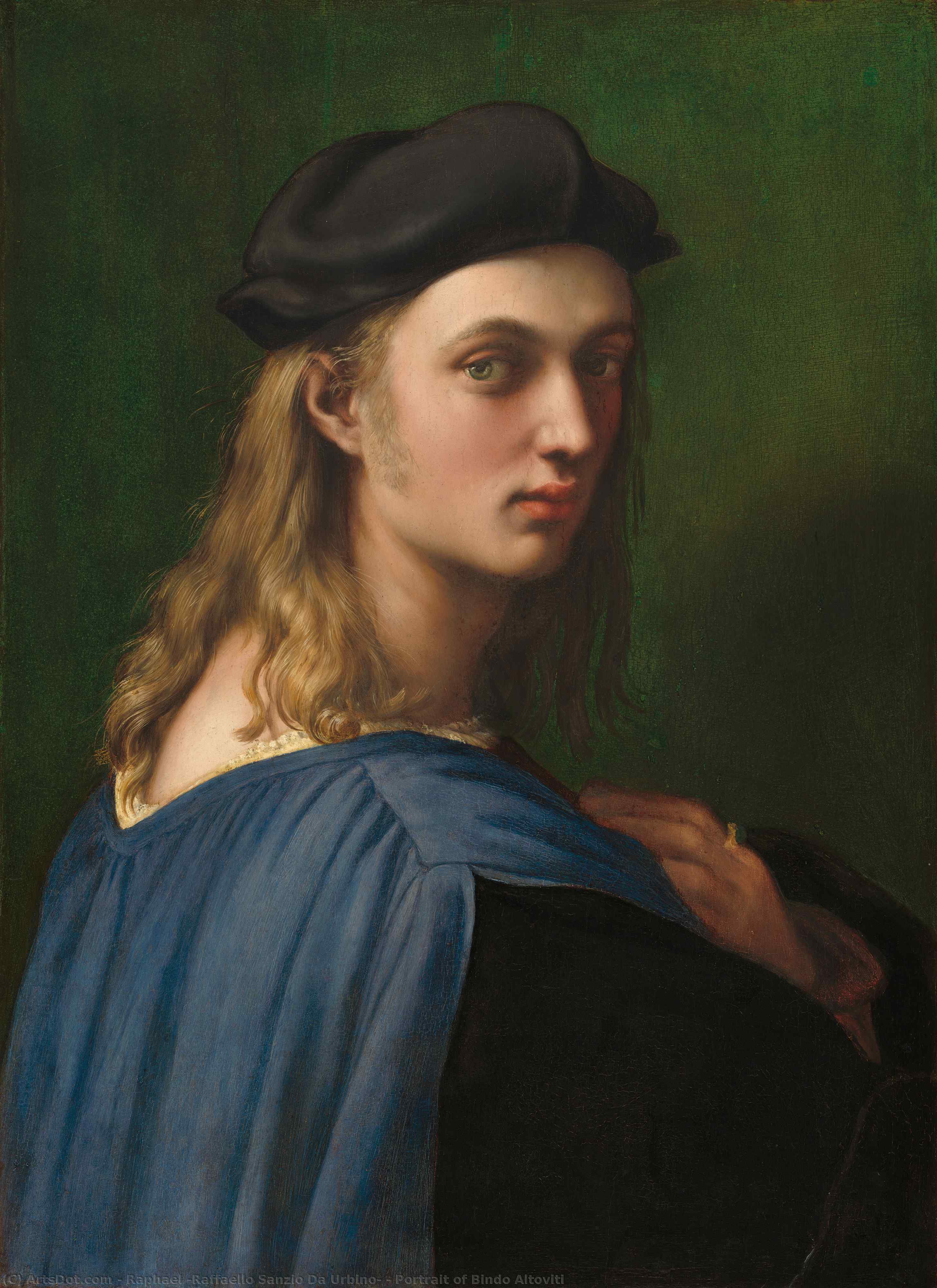 WikiOO.org - Enciclopédia das Belas Artes - Pintura, Arte por Raphael (Raffaello Sanzio Da Urbino) - Portrait of Bindo Altoviti