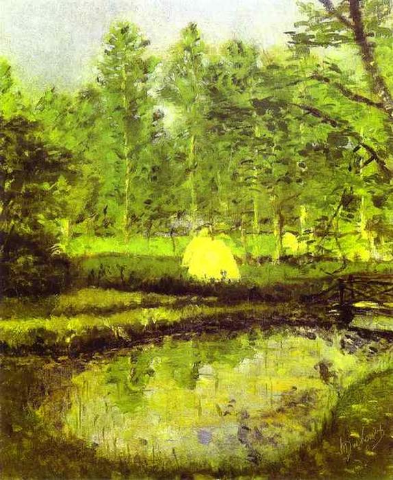 WikiOO.org - Encyclopedia of Fine Arts - Maalaus, taideteos Marcel Duchamp - Landscape at Blainville