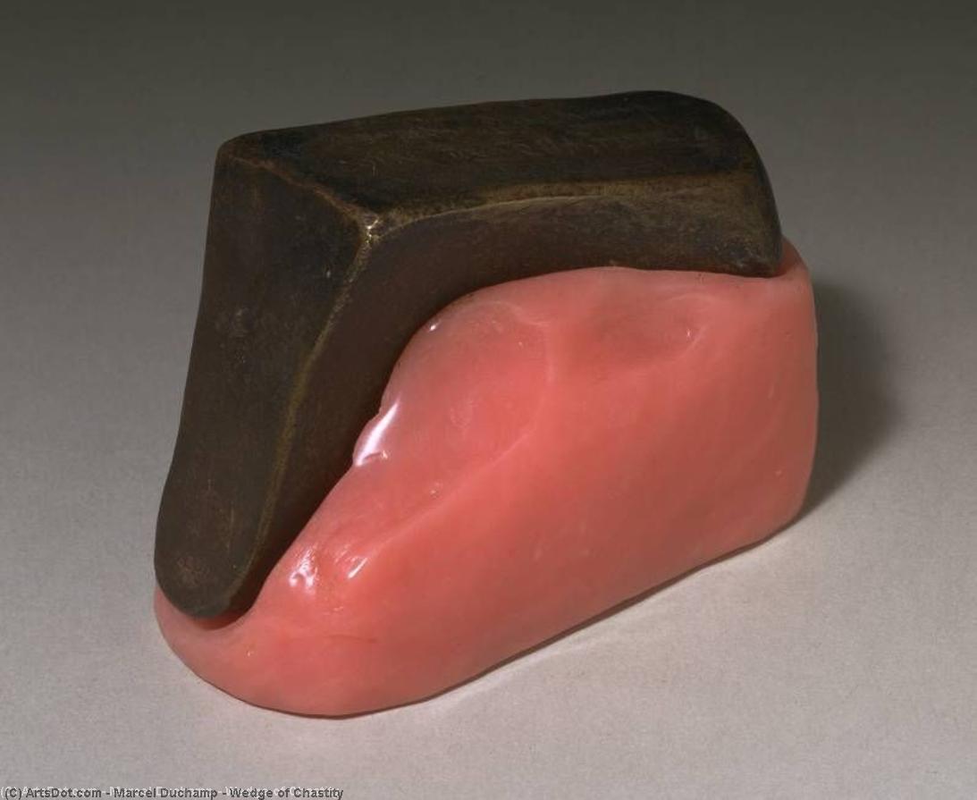 WikiOO.org - Енциклопедия за изящни изкуства - Живопис, Произведения на изкуството Marcel Duchamp - Wedge of Chastity