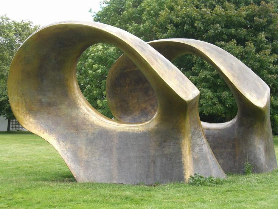 Wikioo.org - The Encyclopedia of Fine Arts - Painting, Artwork by Henry Moore - Double Oval