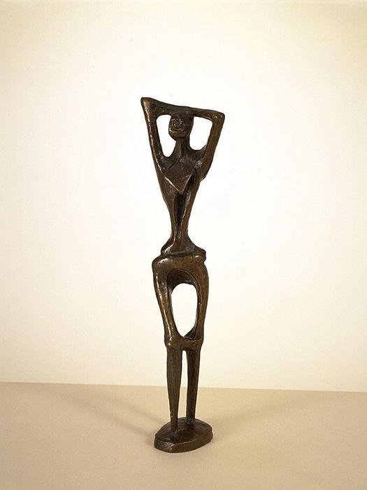 WikiOO.org - 백과 사전 - 회화, 삽화 Henry Moore - Standing Figure No. 1