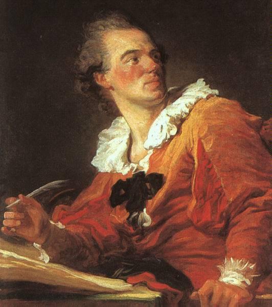 Wikioo.org - The Encyclopedia of Fine Arts - Painting, Artwork by Jean-Honoré Fragonard - Inspiration