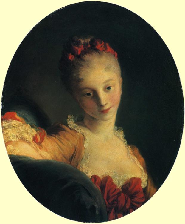 WikiOO.org - Encyclopedia of Fine Arts - Malba, Artwork Jean-Honoré Fragonard - Mademoiselle Guimard