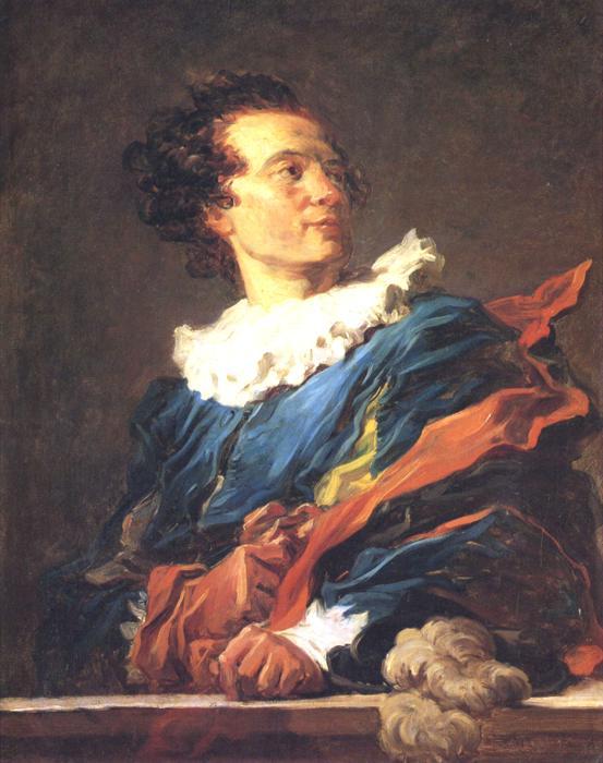 Wikioo.org - The Encyclopedia of Fine Arts - Painting, Artwork by Jean-Honoré Fragonard - Portrait of the Abbe de Saint-Non