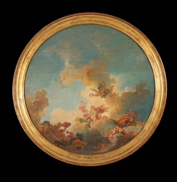 Wikioo.org - The Encyclopedia of Fine Arts - Painting, Artwork by Jean-Honoré Fragonard - Triomphe-de-Vénus