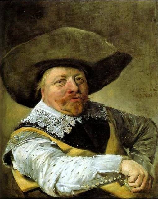 Wikioo.org – L'Enciclopedia delle Belle Arti - Pittura, Opere di Frans Hals - oficial sentado