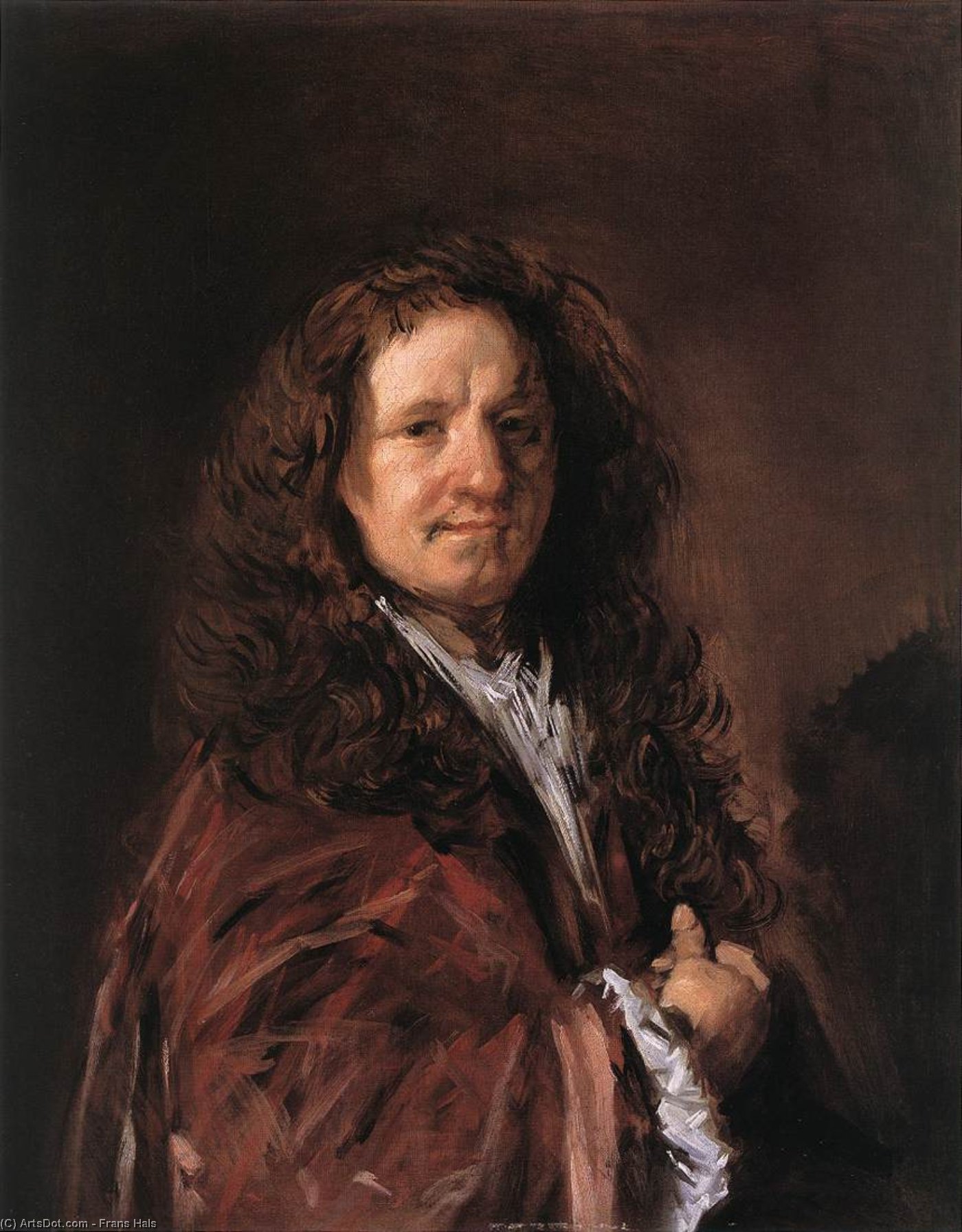 Wikioo.org - The Encyclopedia of Fine Arts - Painting, Artwork by Frans Hals - Portrait of a Man