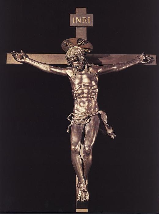 WikiOO.org - Encyclopedia of Fine Arts - Schilderen, Artwork Donatello - Crucifix1