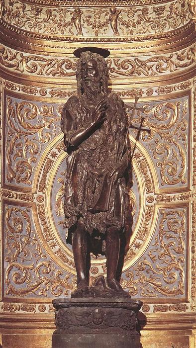 WikiOO.org - Encyclopedia of Fine Arts - Schilderen, Artwork Donatello - St John the Baptist_