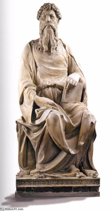 WikiOO.org - Encyclopedia of Fine Arts - Lukisan, Artwork Donatello - St John the Evangelist