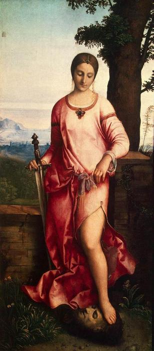 WikiOO.org - Encyclopedia of Fine Arts - Maleri, Artwork Giorgione (Giorgio Barbarelli Da Castelfranco) - Judith