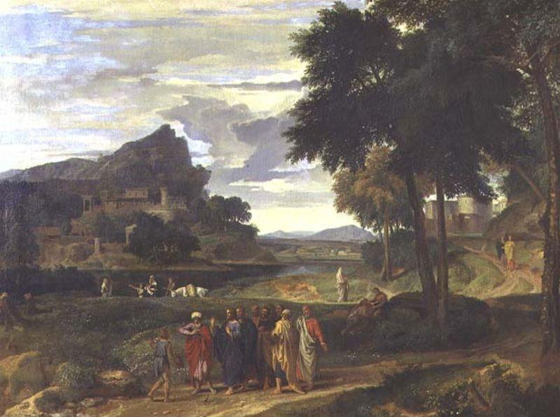 Wikioo.org - สารานุกรมวิจิตรศิลป์ - จิตรกรรม Jean-François Millet - The Nobleman of Capernaum