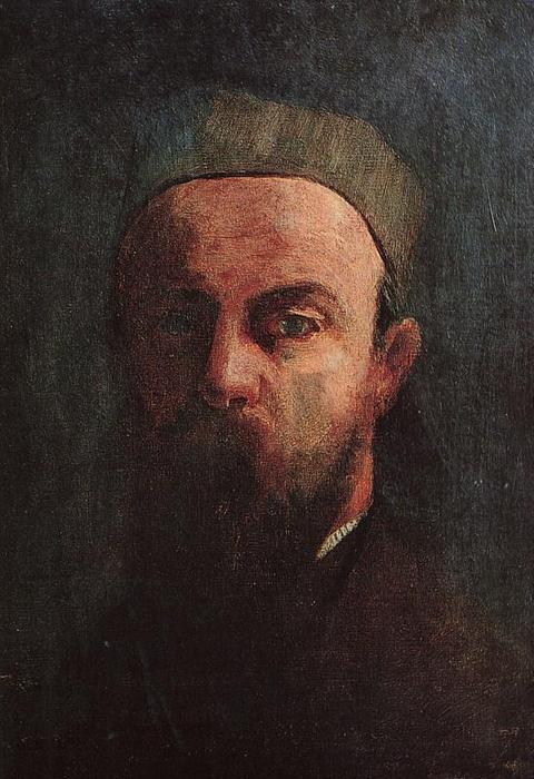 Wikioo.org - The Encyclopedia of Fine Arts - Painting, Artwork by Odilon Redon - Self Portrait