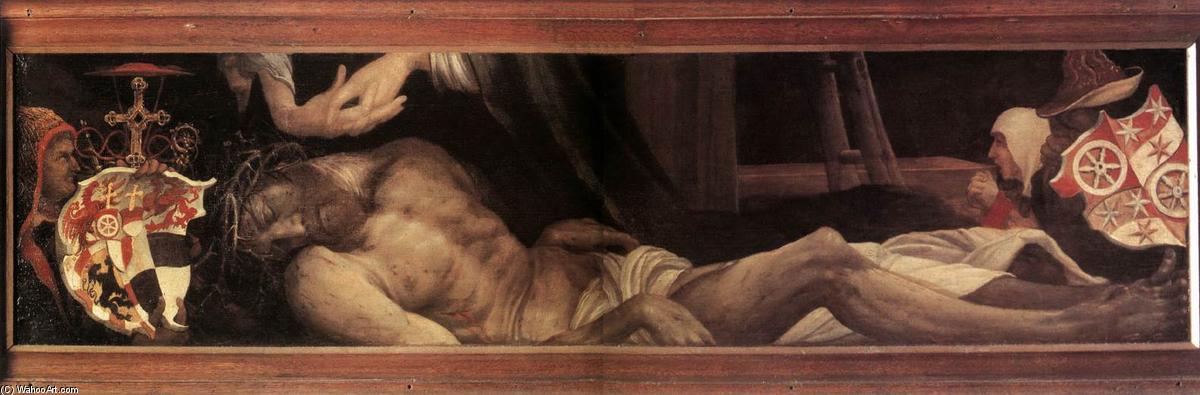 WikiOO.org - Encyclopedia of Fine Arts - Festés, Grafika Matthias Grünewald - Lamentation of Christ
