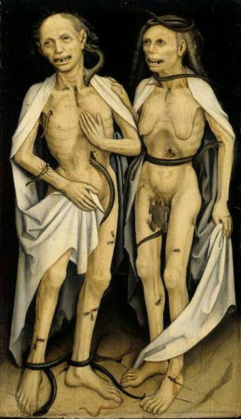 Wikioo.org - The Encyclopedia of Fine Arts - Painting, Artwork by Matthias Grünewald - The Dead Lovers