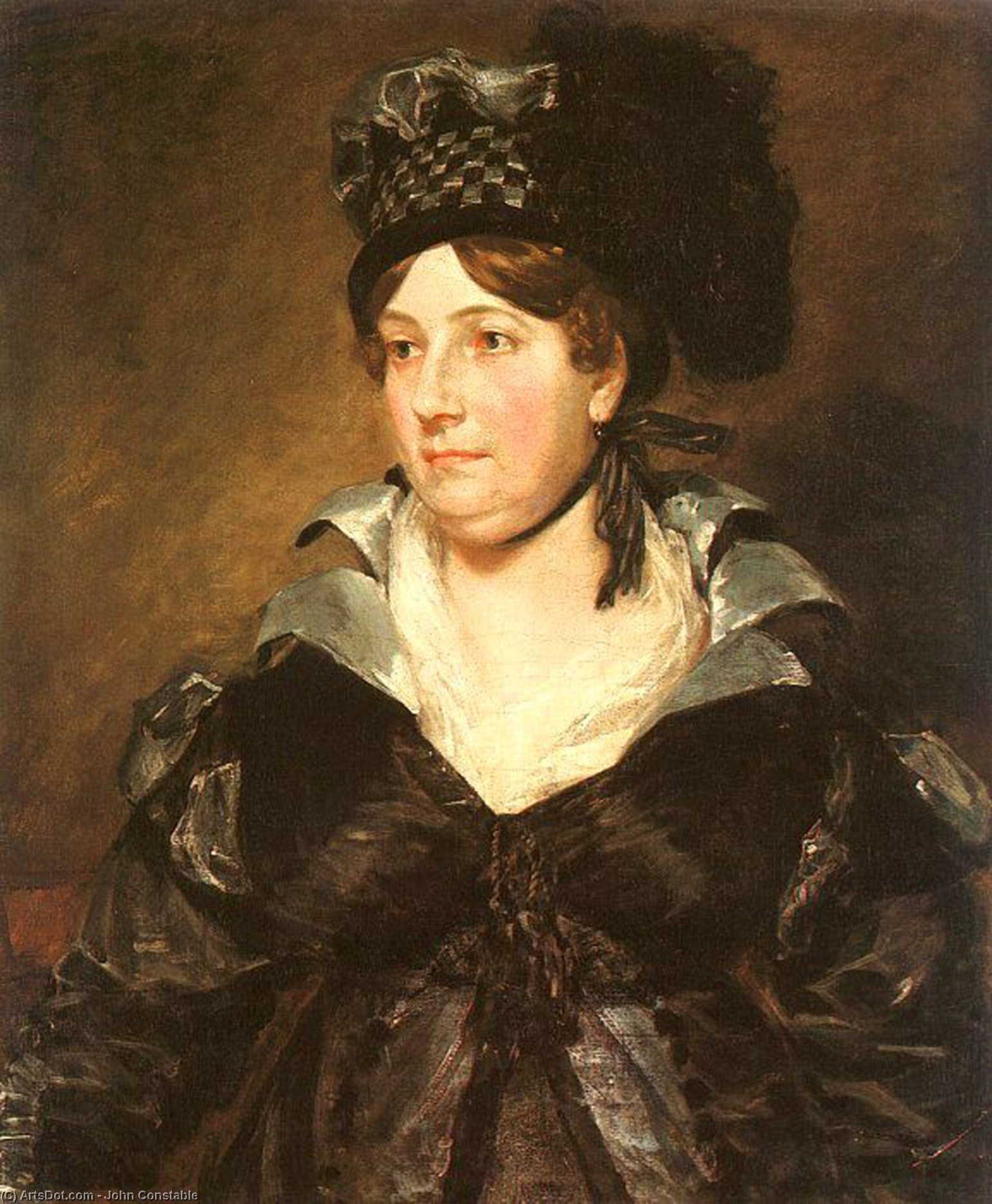 WikiOO.org - Encyclopedia of Fine Arts - Maalaus, taideteos John Constable - Mrs. James Pulham, Sr. (Frances Amys)