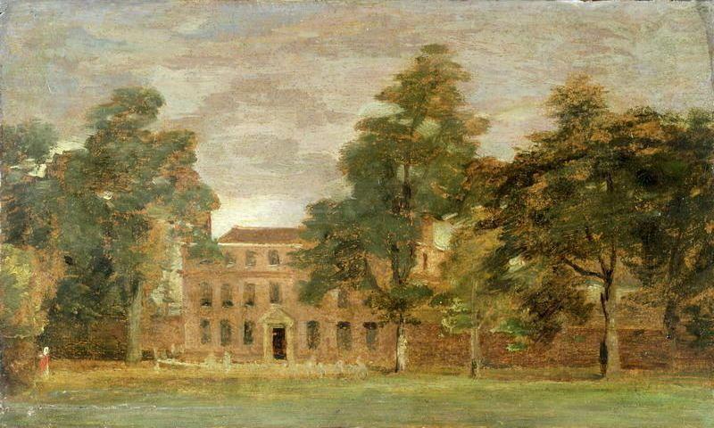 WikiOO.org - Encyclopedia of Fine Arts - Maleri, Artwork John Constable - West Lodge, East Bergholt