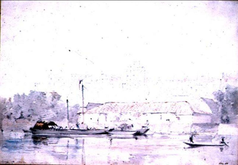 WikiOO.org - دایره المعارف هنرهای زیبا - نقاشی، آثار هنری John Constable - Windsor Castle from the River