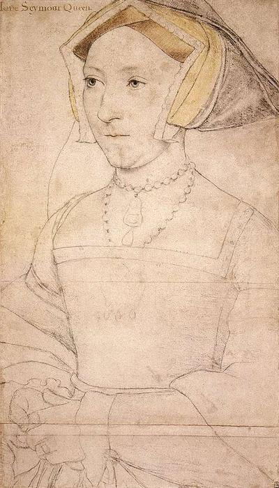 Wikioo.org - The Encyclopedia of Fine Arts - Painting, Artwork by Hans Holbein The Younger - Jane Seymour