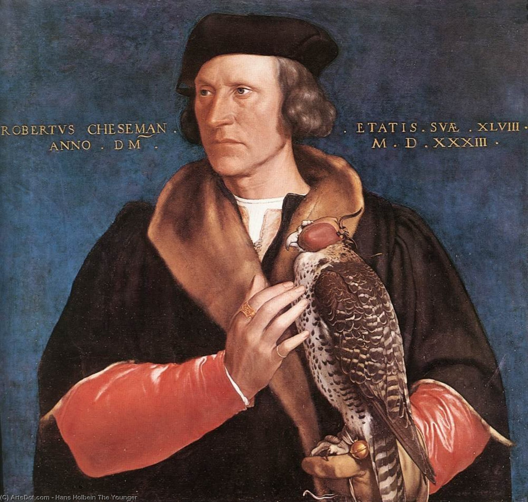 Wikioo.org - Encyklopedia Sztuk Pięknych - Malarstwo, Grafika Hans Holbein The Younger - Robert Cheseman
